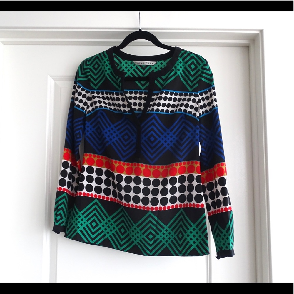 NWOT Trina Turk Blouse size P